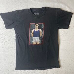 Borat Movie Graphic T-Shirt Mens Small Black Sacha Baron Cohen 20th Century Fox